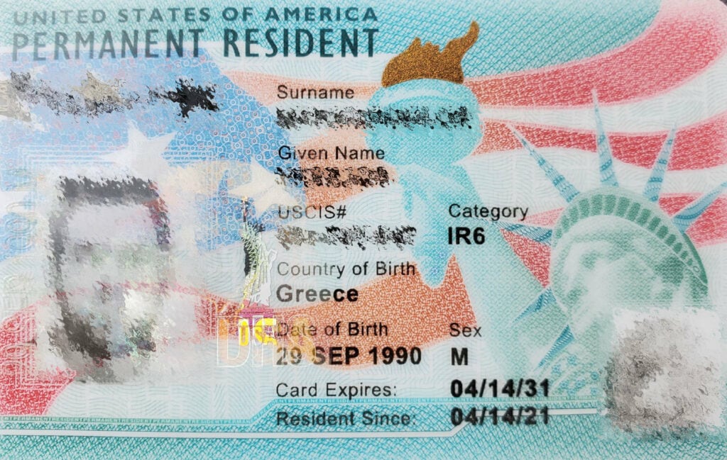 Green Card Example